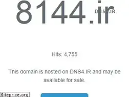 Sites similar to 8144.ir