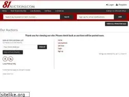 Sites similar to 81auctions.com