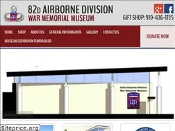 Sites similar to 82ndairbornedivisionmuseum.com