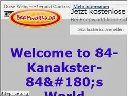 Sites similar to 84-kanakster-84.beepworld.de