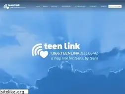 Sites similar to 866teenlink.org