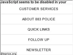 Sites similar to 883police.com