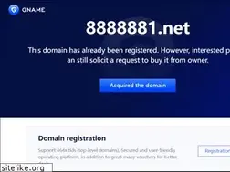 Sites similar to 8888881.net