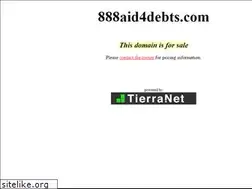 Sites similar to 888aid4debts.com