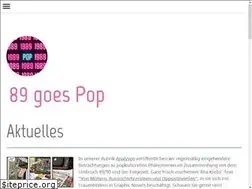 Sites similar to 89goespop.de