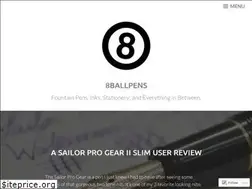 Sites similar to 8ballpens.wordpress.com