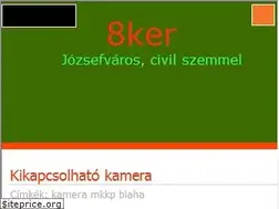 Sites similar to 8ker.blog.hu