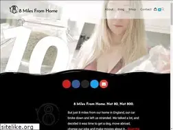 Sites similar to 8milesfromhome.com