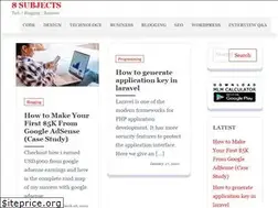 Sites similar to 8subjects.com