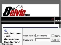 Sites similar to 8thgencivic.com