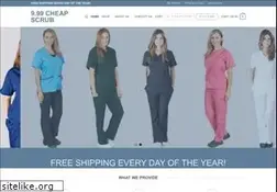 Sites similar to 9-99cheapscrub.com