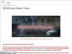 Sites similar to 90minparentteen.org