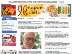 Sites similar to 90naposdieta.hu