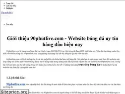 Sites similar to 90phut1live.net