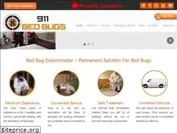 Sites similar to 911bedbugs.ca