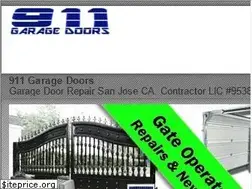 Sites similar to 911garagedoorsanjose.com