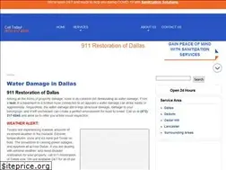 Sites similar to 911restorationdallas.com