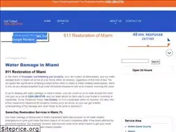Sites similar to 911restorationmiami.com