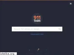 Sites similar to 911tabs.com