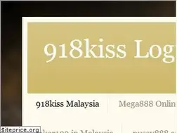 Sites similar to 918kissloginapp.blogspot.com