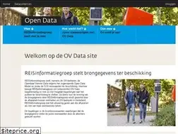 Sites similar to 9292opendata.org