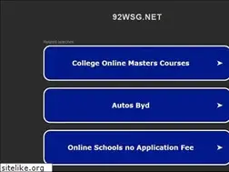 Sites similar to 92wsg.net