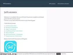 Sites similar to 94answers.org