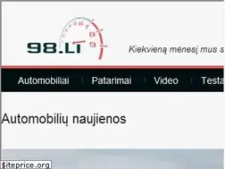 Sites similar to 98.lt
