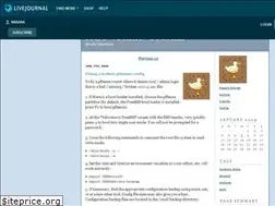 Sites similar to 980iana.livejournal.com