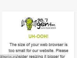 Sites similar to 987genfm.com