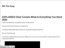 Sites similar to 987thesong.com