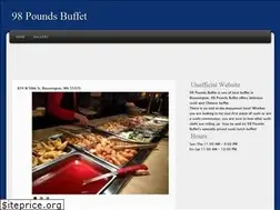 Sites similar to 98poundsbuffet.net