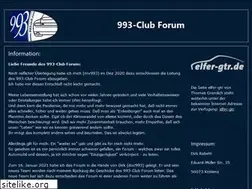 Sites similar to 993-club-forum.de
