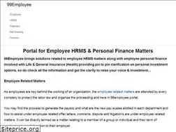 Sites similar to 99employee.com
