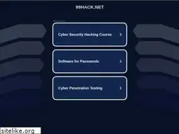 Sites similar to 99hack.net