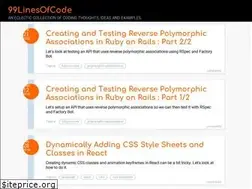 Sites similar to 99linesofcode.com