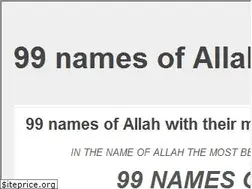 Sites similar to 99namesofking.blogspot.com