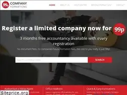 Sites similar to 99pcompanyformations.co.uk