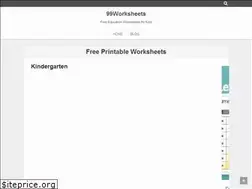Sites similar to 99worksheets.com