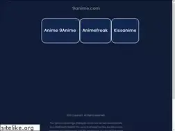 Sites similar to 9anime.com