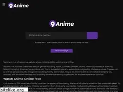 Sites similar to 9anime.skin