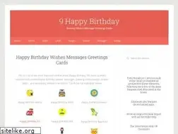 Sites similar to 9happybirthday.com
