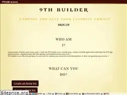 Sites similar to 9thbuilder.com