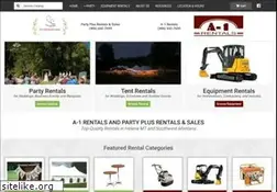 Sites similar to a-1rentalsandpartyplus.com