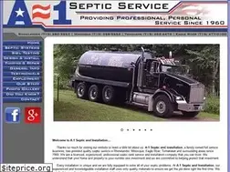 Sites similar to a-1septicsystems.com