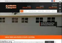 Sites similar to a-affordablegaragedoors.com