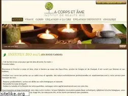 Sites similar to a-corps-et-ame.ch