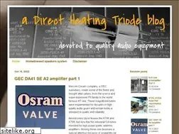 Sites similar to a-direct-heating-triode.blogspot.com