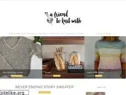 Sites similar to a-friend-to-knit-with.blogspot.com