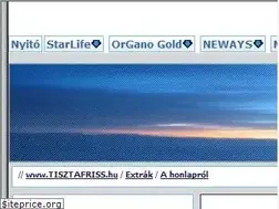 Sites similar to a-honlaprol.tisztafriss.hu